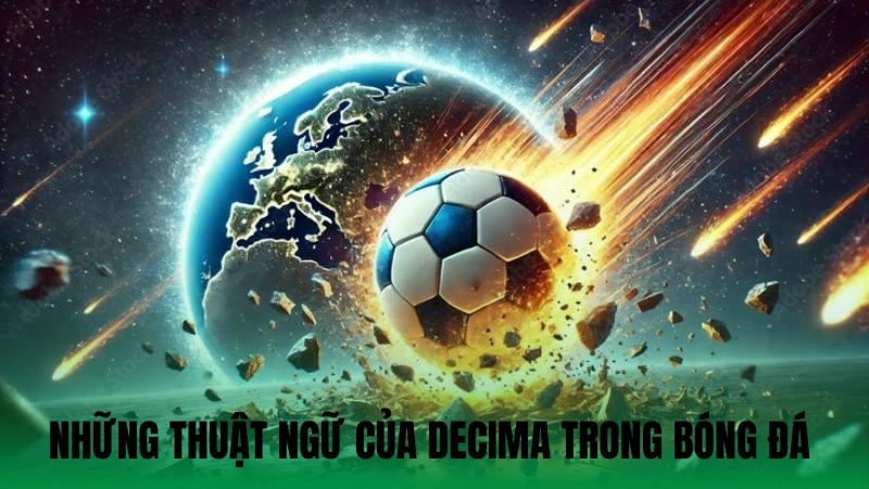 Một số những thuật ngữ của Decima trong bóng đá là gì?